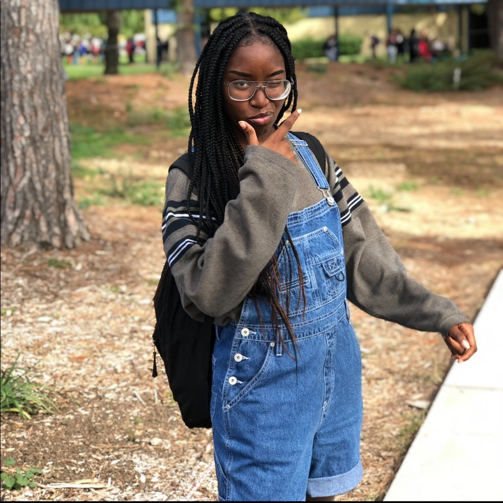 L.A Blues Overalls Shorts